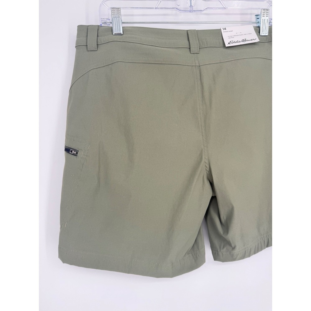 Eddie Bauer Womens Rainer Shorts 14 Gorpcore Outdoor Hiking Trails Camping - Picture 9 of 12